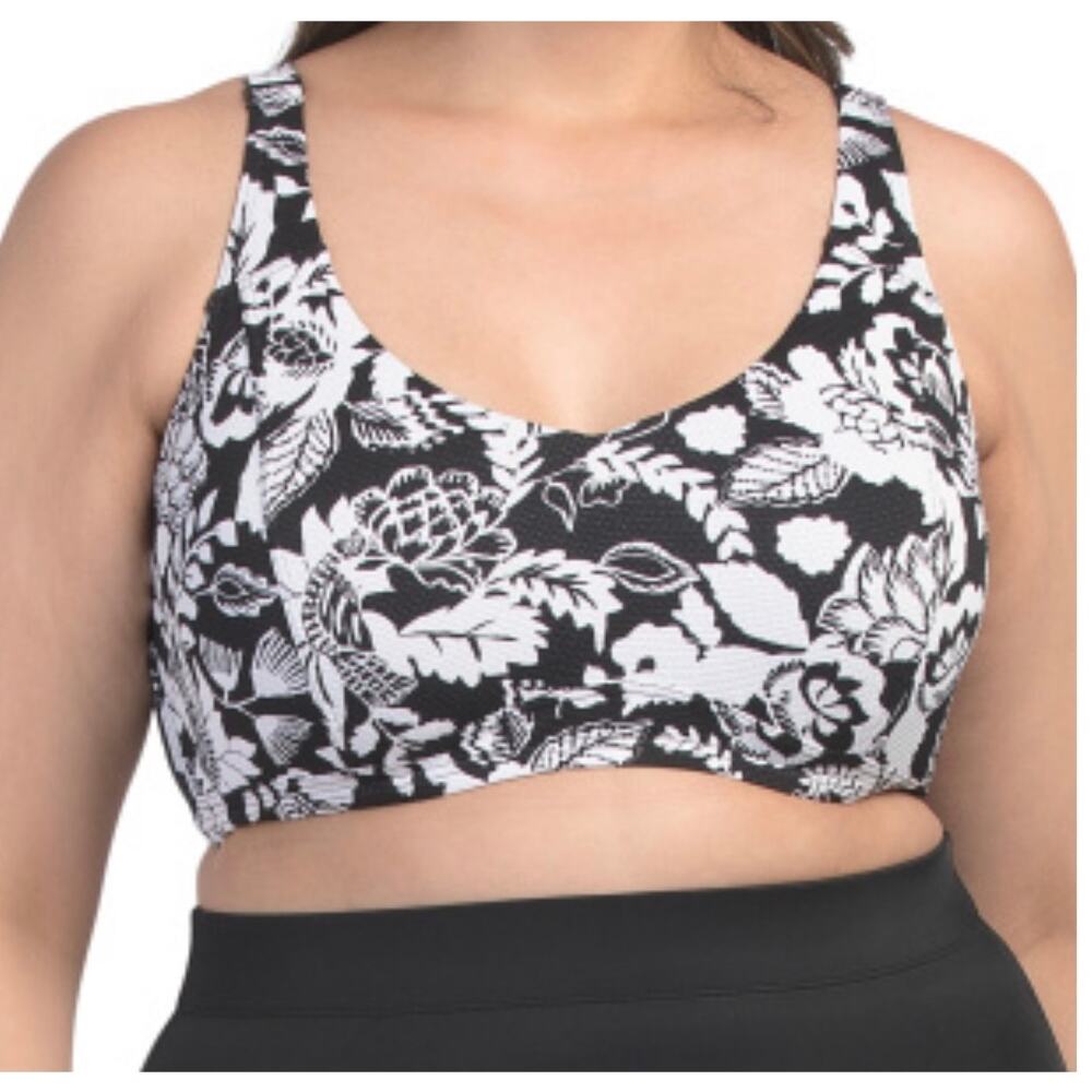 ARTeSANDS SZ 12 Cantata Forte Raphael Bikini Swim Top E-F Cup Wired Convertible